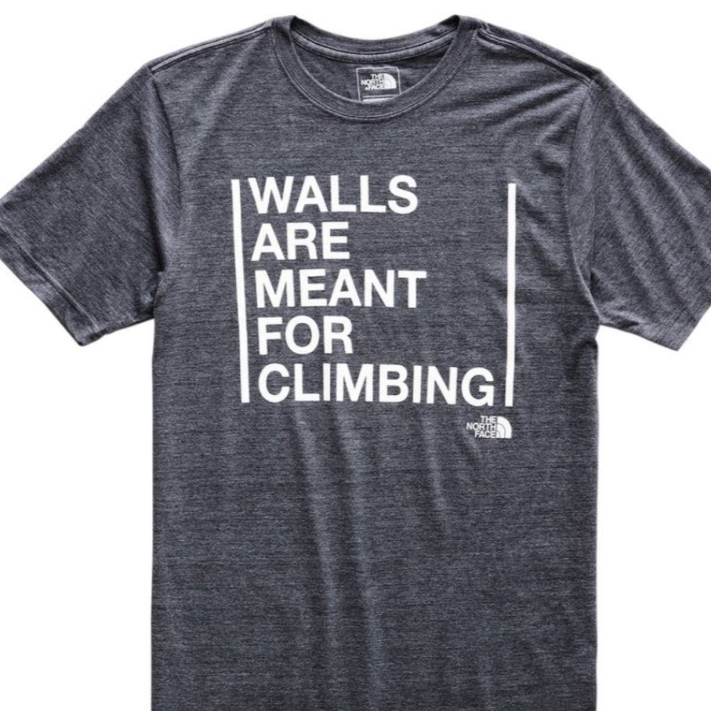 The North Face - Walls are Meant for Climbing Tee